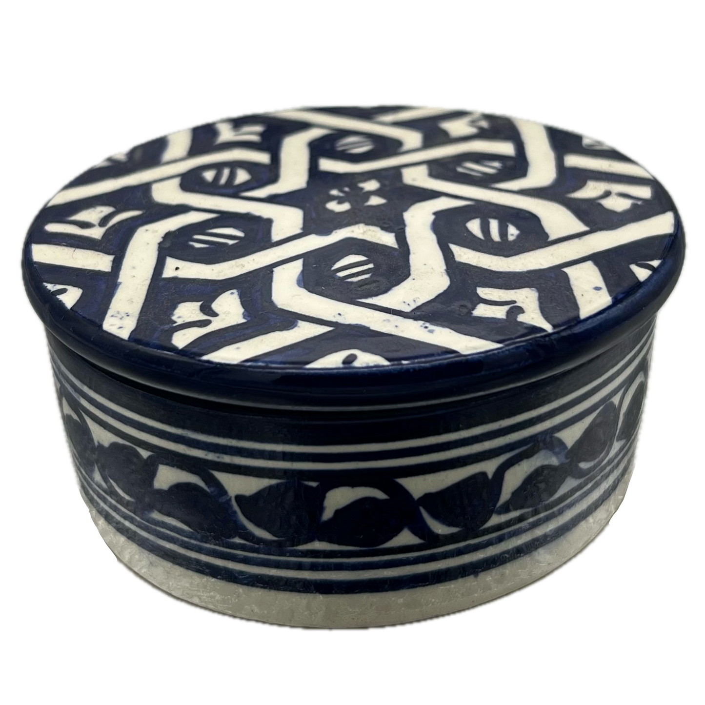 Geometric Ceramic Box