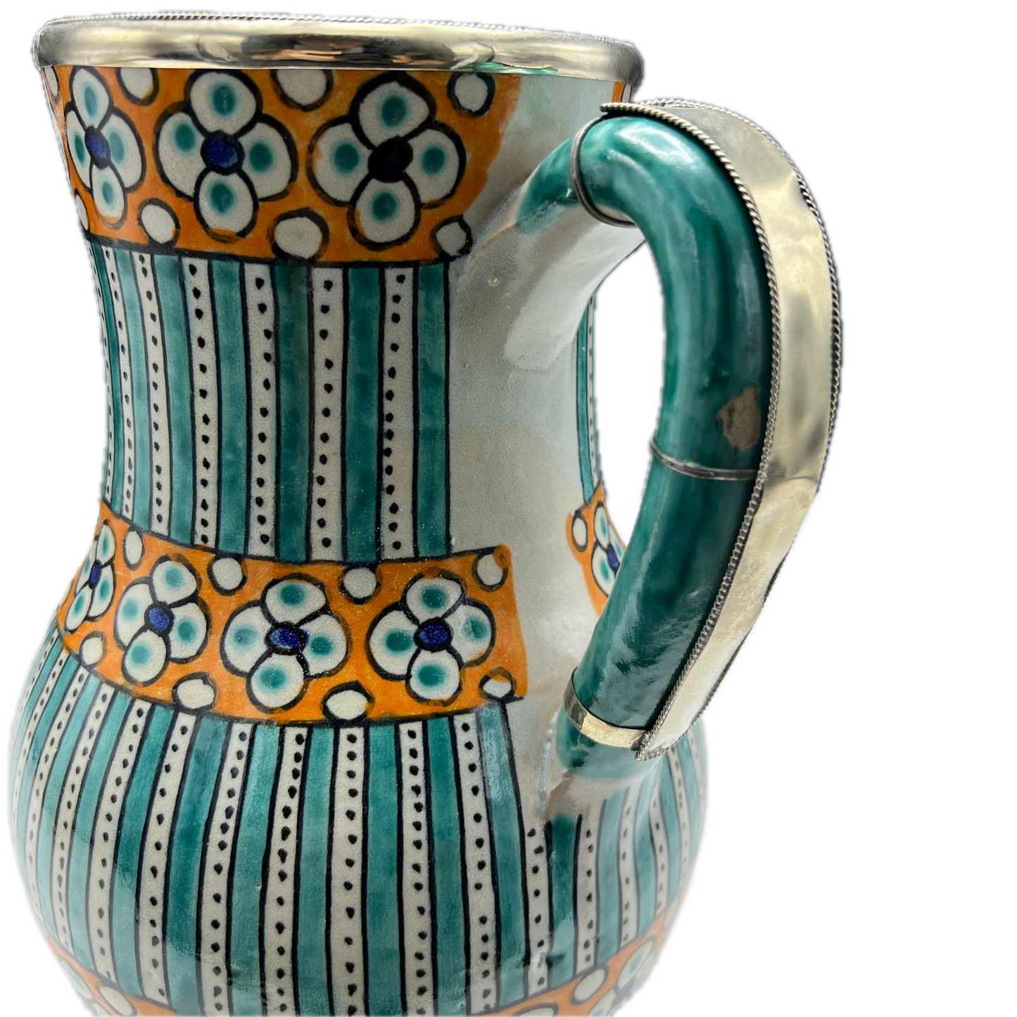 Large Ceramic Fes Jug
