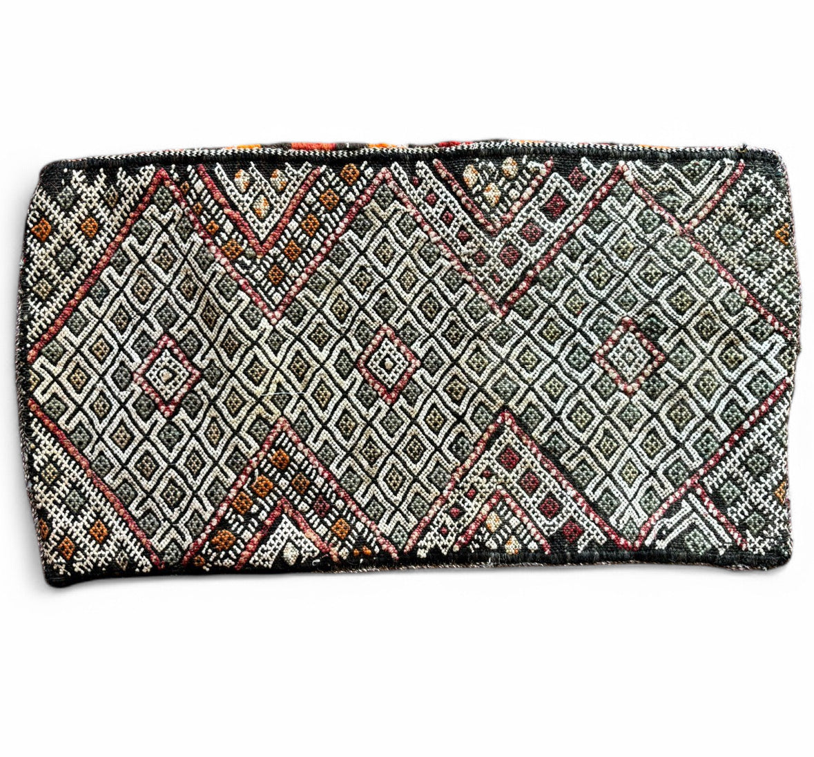 Vintage Moroccan Berber Pillow Kilim Tribal Cushion