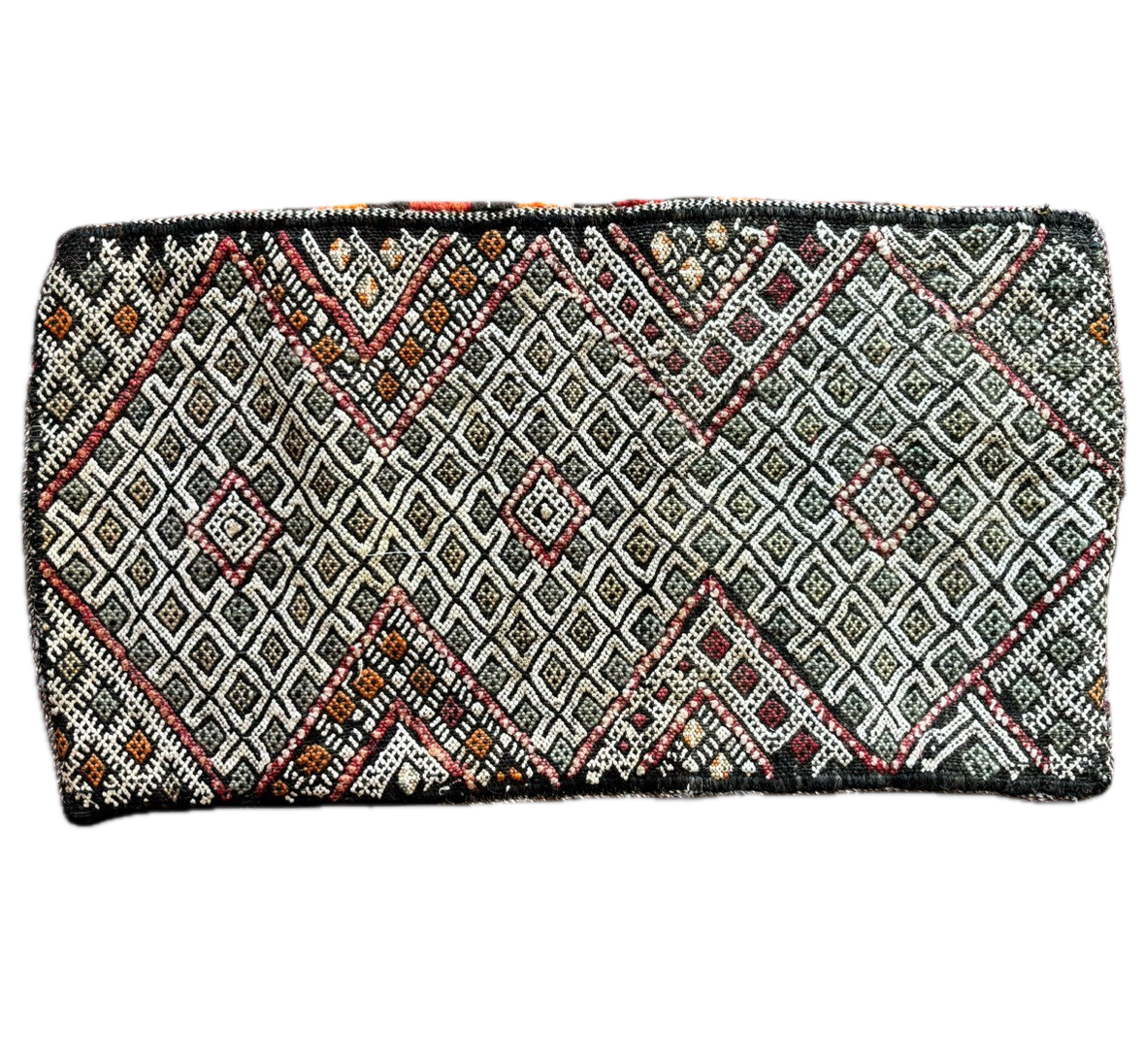 Vintage Moroccan Berber Pillow Kilim Tribal Cushion