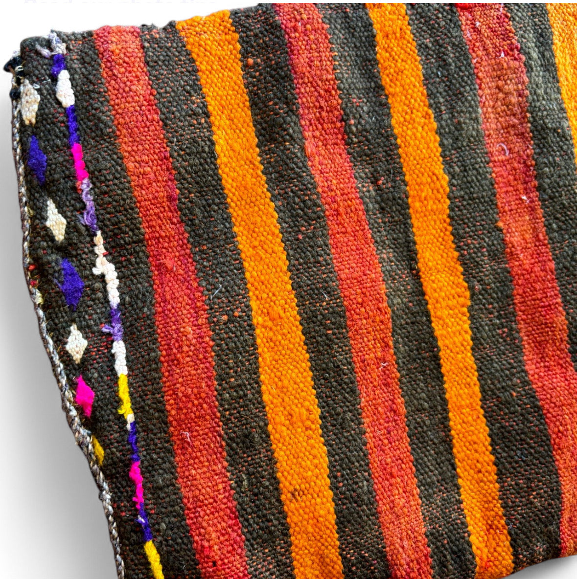 Vintage Moroccan Berber Pillow Kilim Tribal Cushion