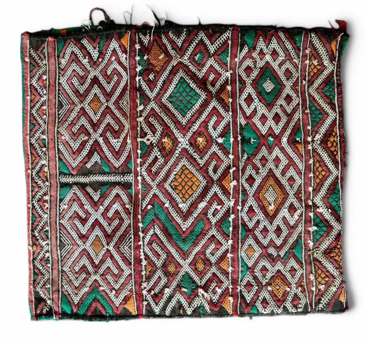 Vintage Moroccan Berber Pillow Kilim Tribal Cushion
