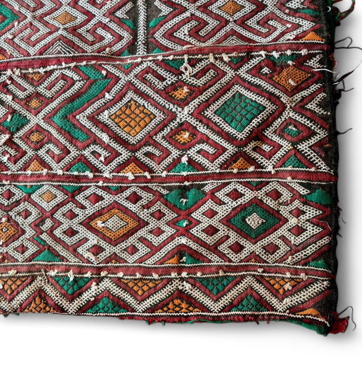 Vintage Moroccan Berber Pillow Kilim Tribal Cushion