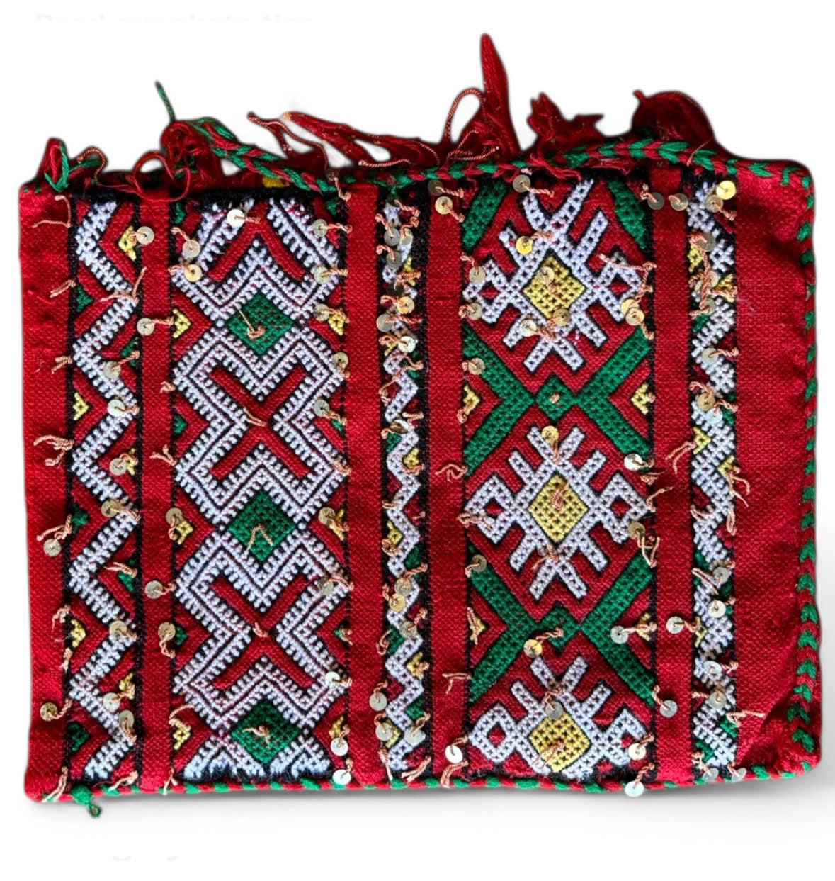 Vintage Moroccan Berber Pillow Kilim Tribal Cushion