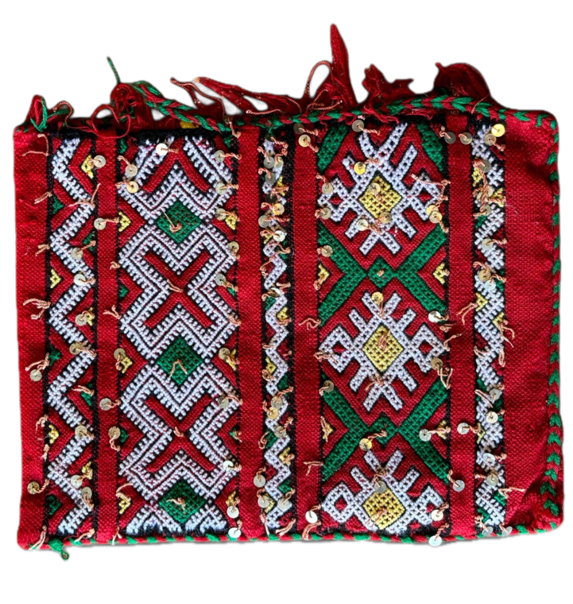 Vintage Moroccan Berber Pillow Kilim Tribal Cushion