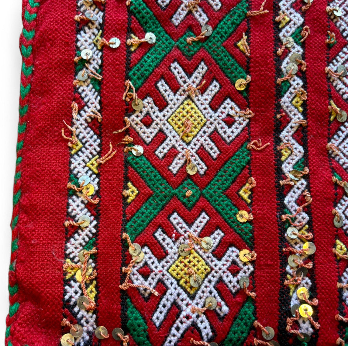 Vintage Moroccan Berber Pillow Kilim Tribal Cushion