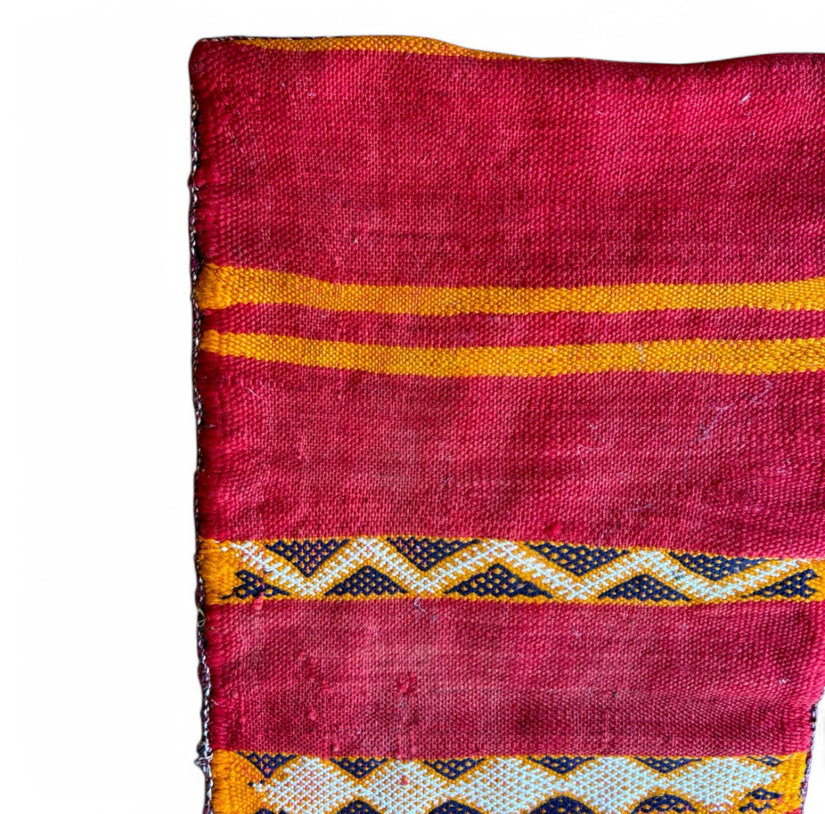 Vintage Moroccan Berber Pillow Kilim Tribal Cushion