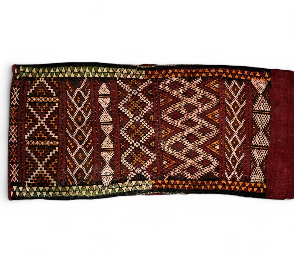 Vintage Moroccan Berber Pillow Kilim Tribal Cushion