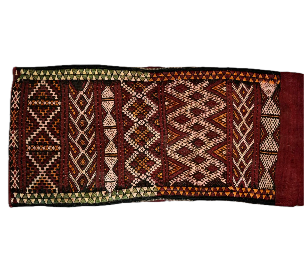 Vintage Moroccan Berber Pillow Kilim Tribal Cushion