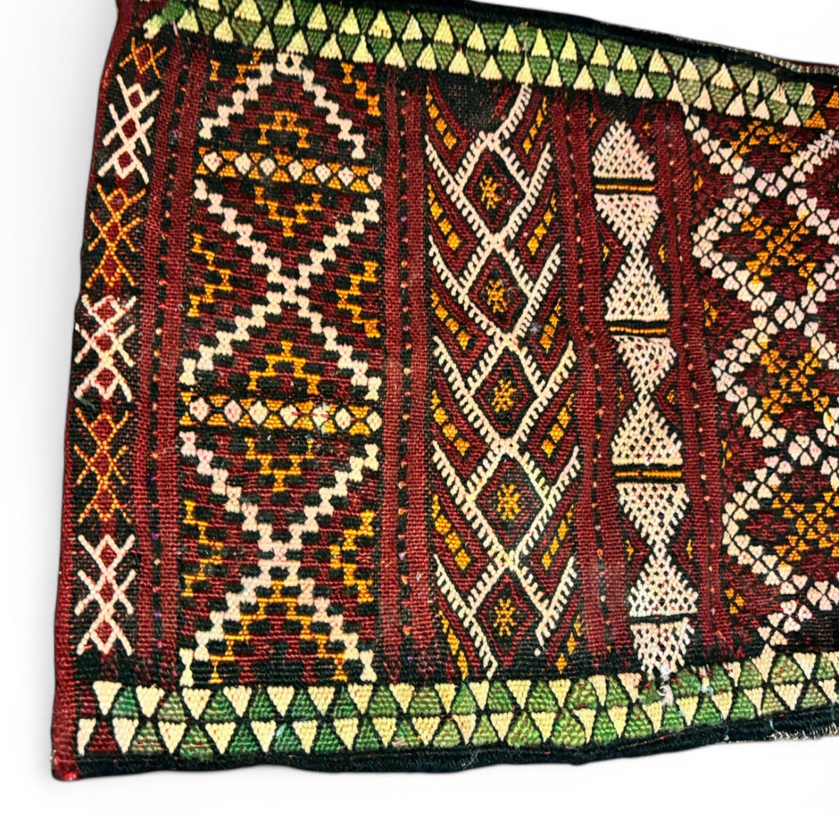 Vintage Moroccan Berber Pillow Kilim Tribal Cushion