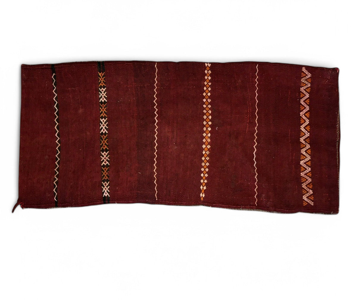 Vintage Moroccan Berber Pillow Kilim Tribal Cushion