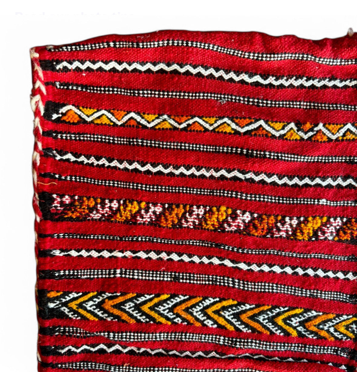 Vintage Moroccan Berber Pillow Kilim Tribal Cushion