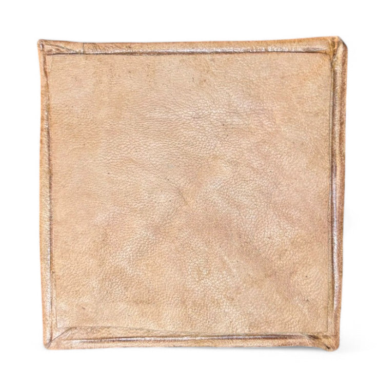 Desert Tan Leather Coin Wallet