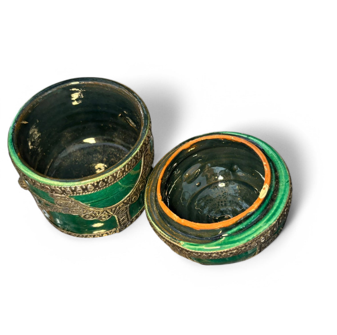 Green Sphere Lid Mini Storage Box