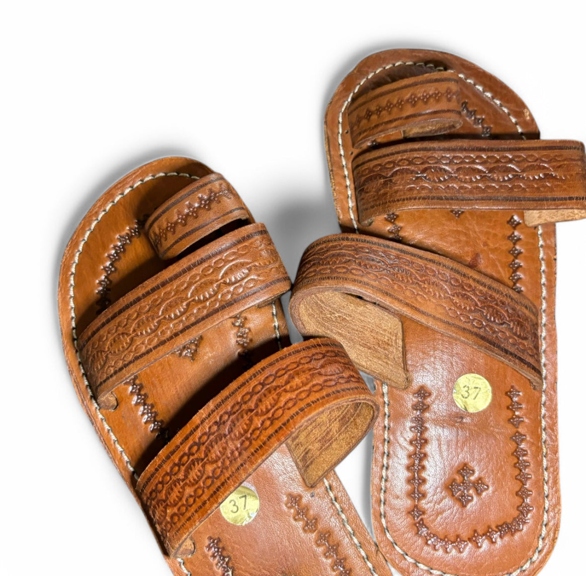 Hand Woven Leather Womens Sandals