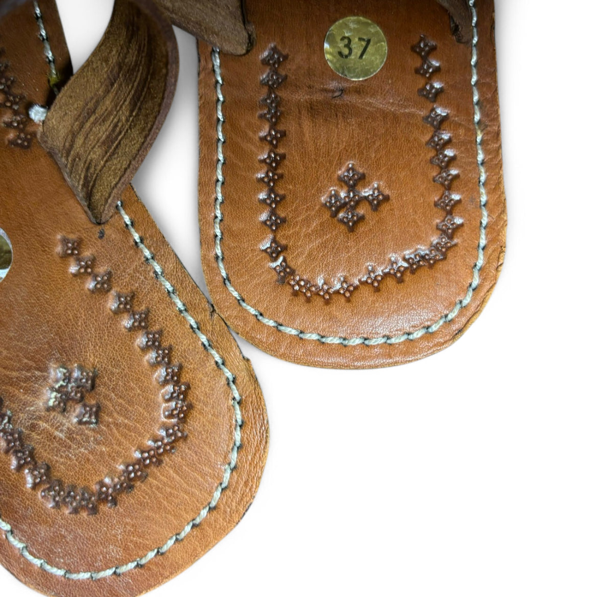 Hand Woven Leather Womens Sandals