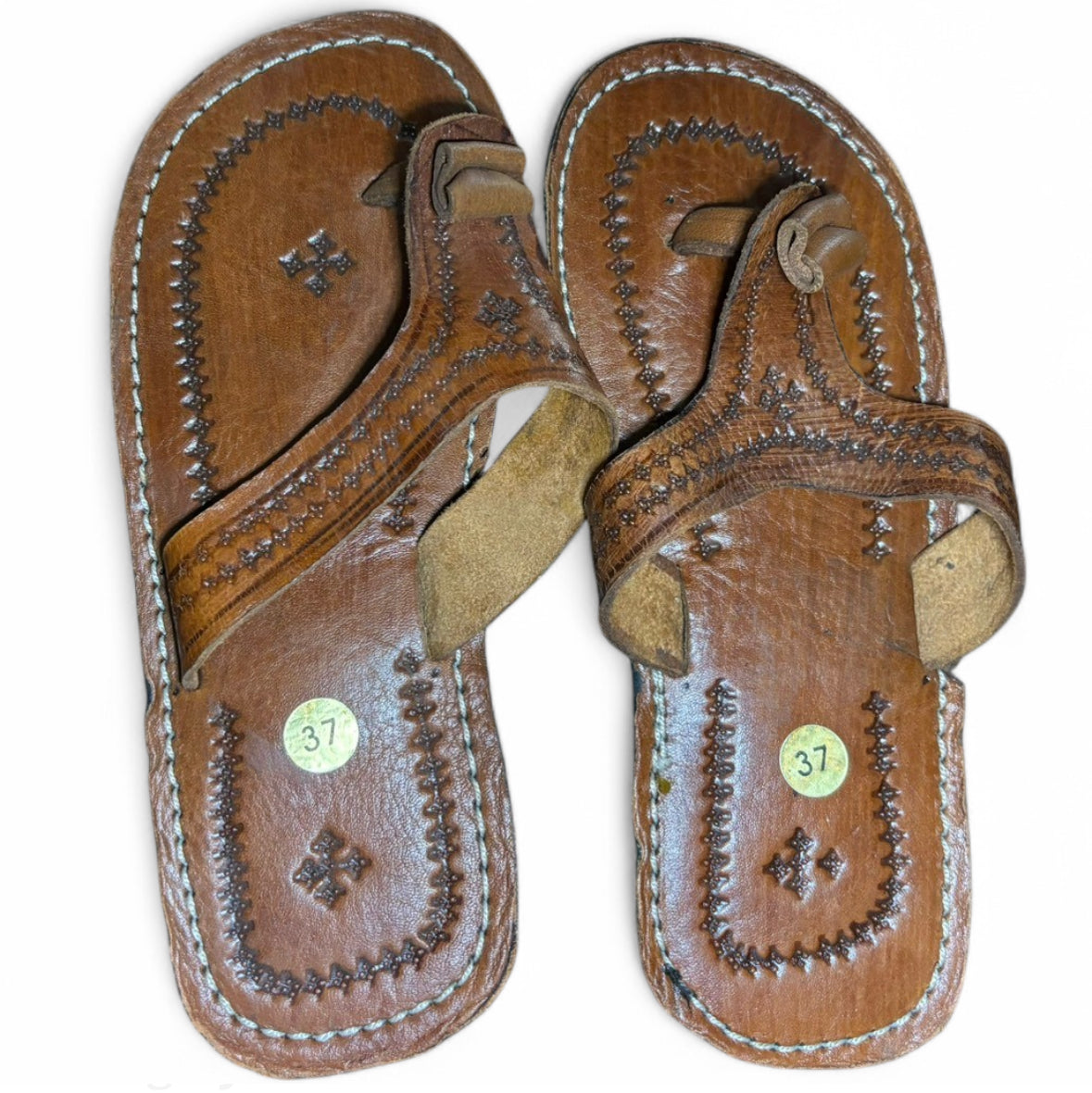 Hand Woven Leather Womens Sandals