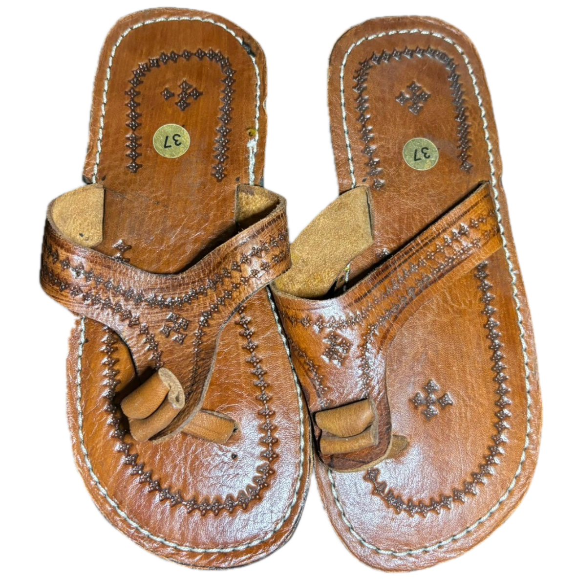 Hand Woven Leather Womens Sandals