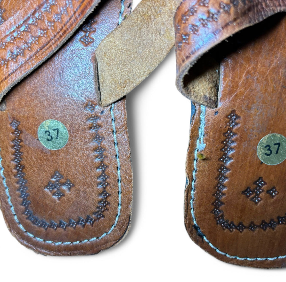 Hand Woven Leather Womens Sandals