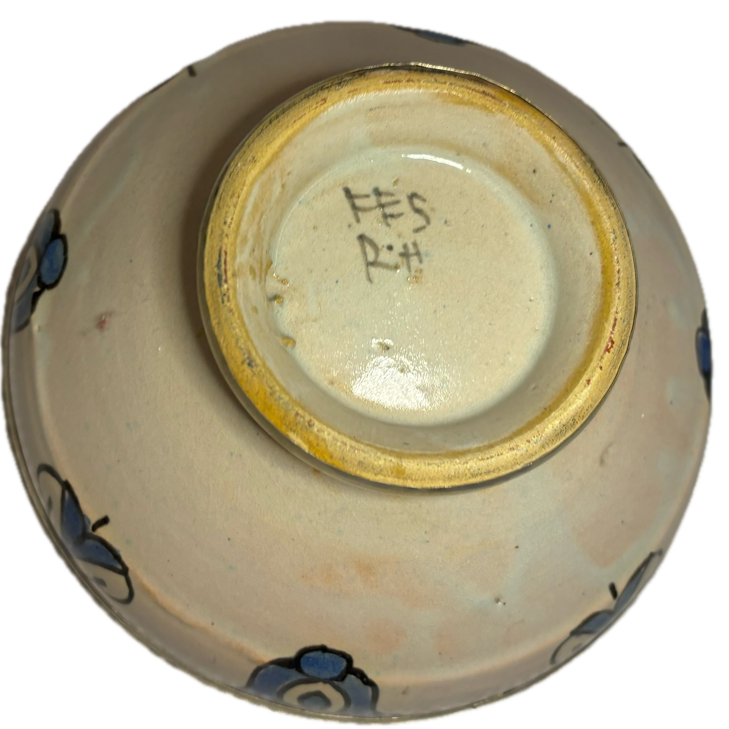 Blue Fes Medium Ceramic Bowl