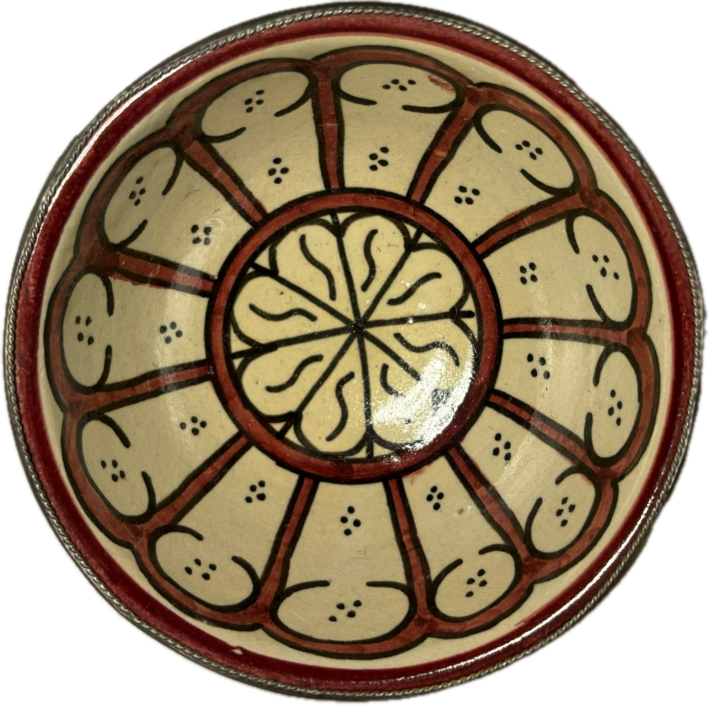 Red Mini Ceramic Safi Bowl