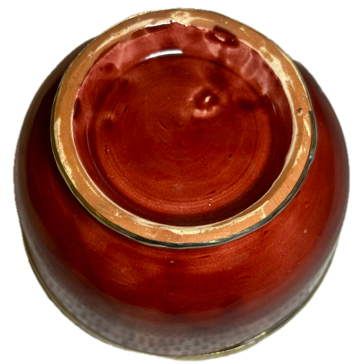 Red Mini Ceramic Bowl