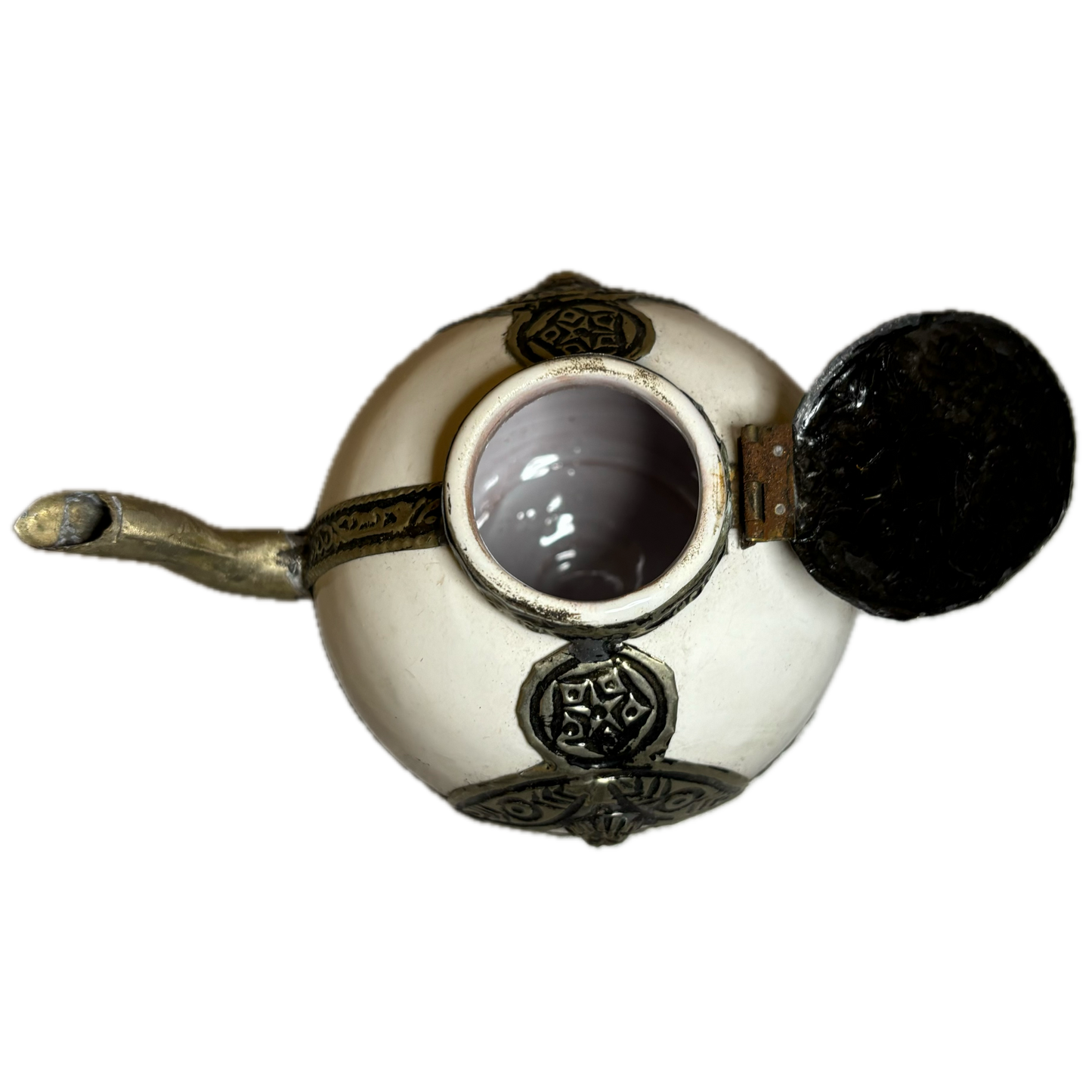 White Mini Decorative Teapot