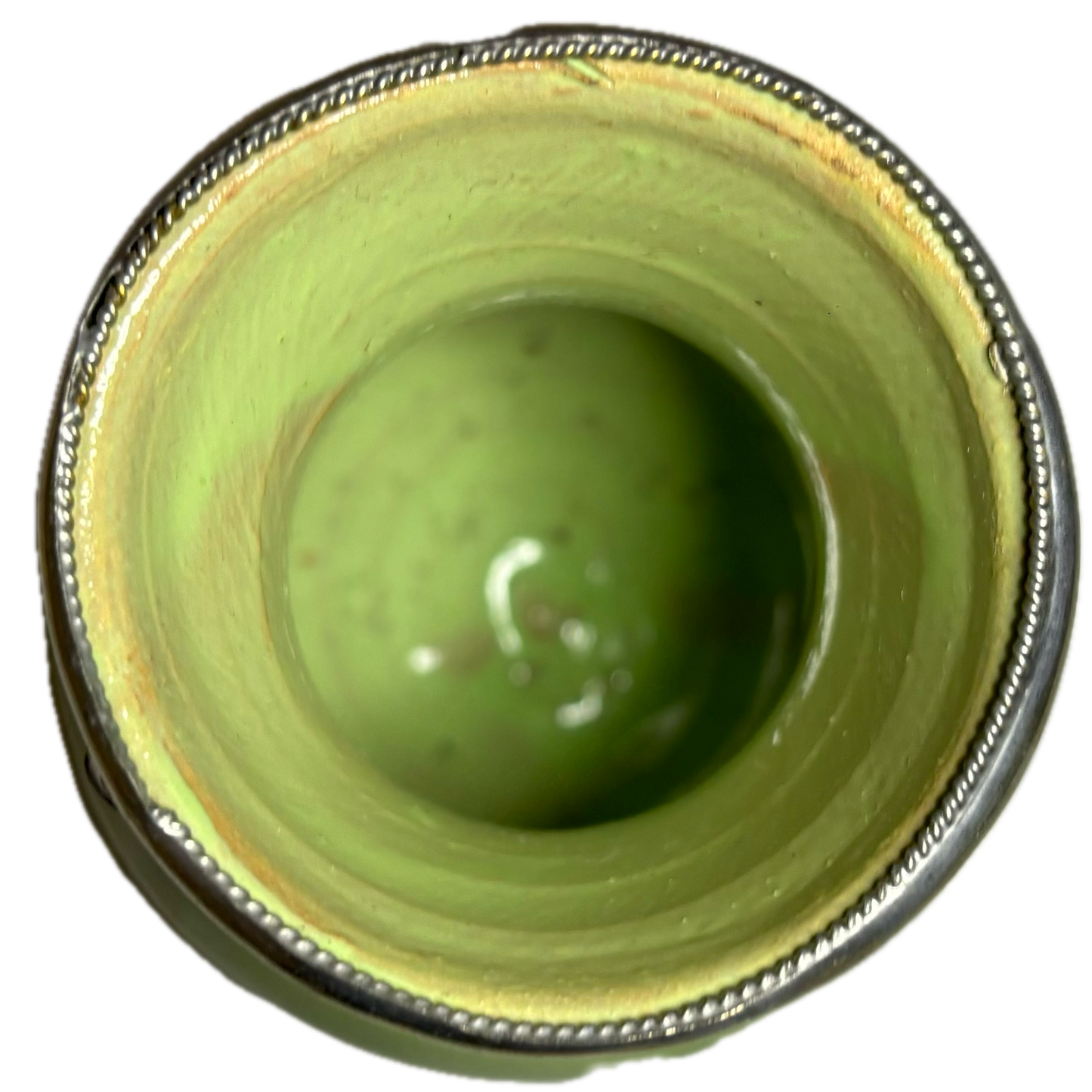 Lime Green Mini Decorative Vase