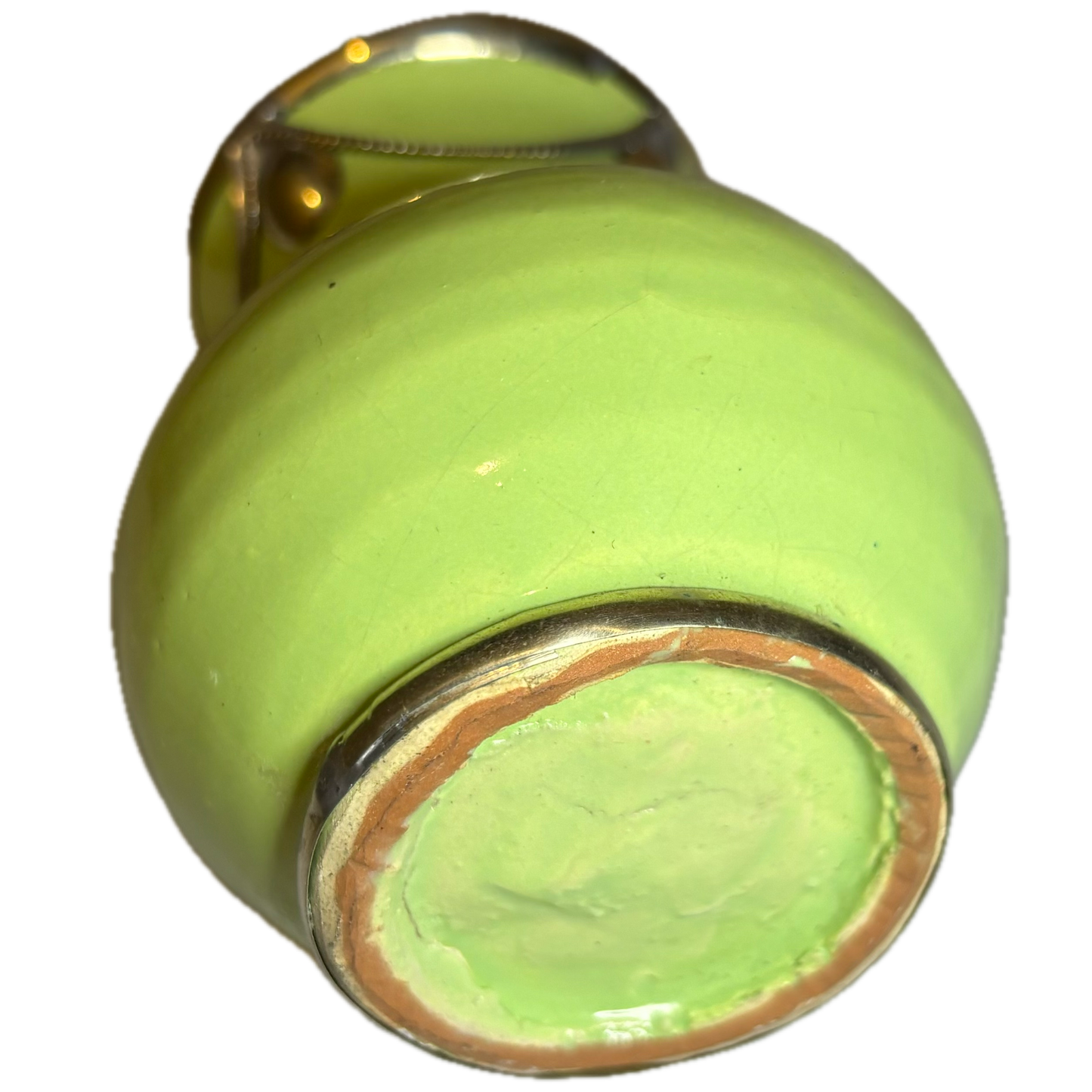 Lime Green Mini Decorative Vase
