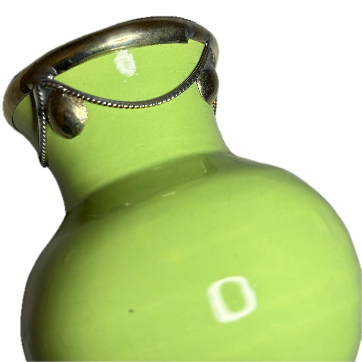Lime Green Mini Decorative Vase
