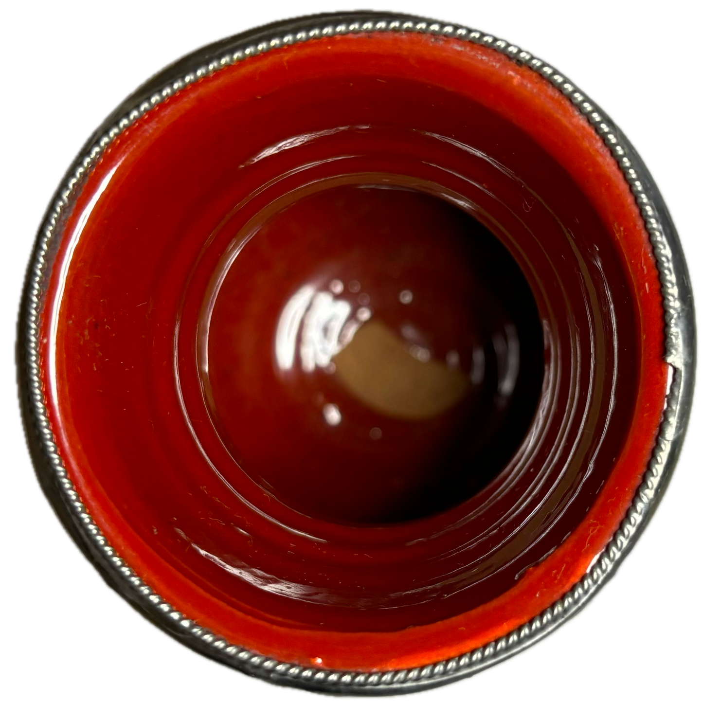 Red Mini Decorative Vase
