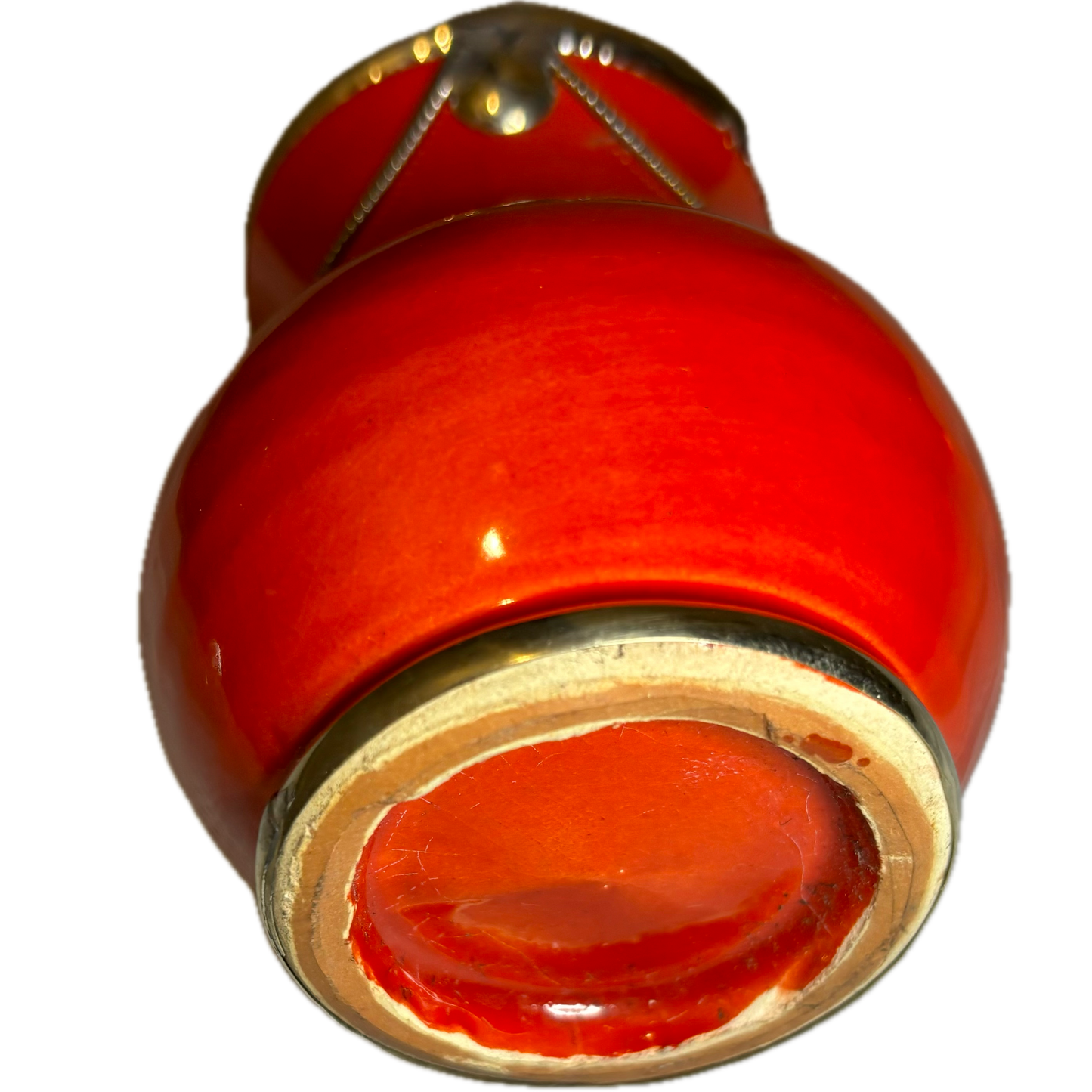 Red Mini Decorative Vase