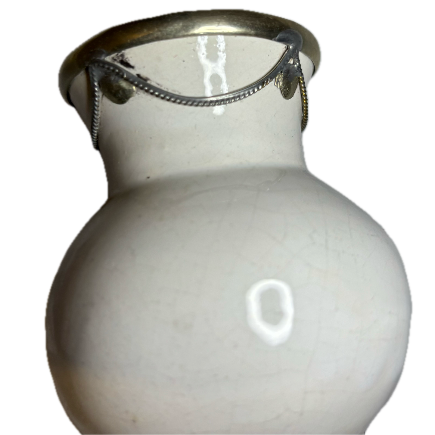 White Mini Decorative Vase