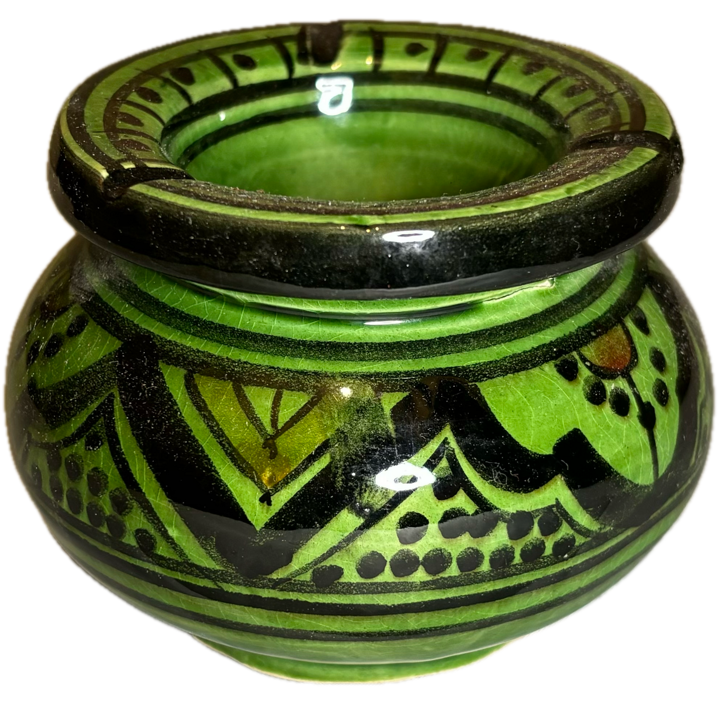 Forest Green Safi Ashtray