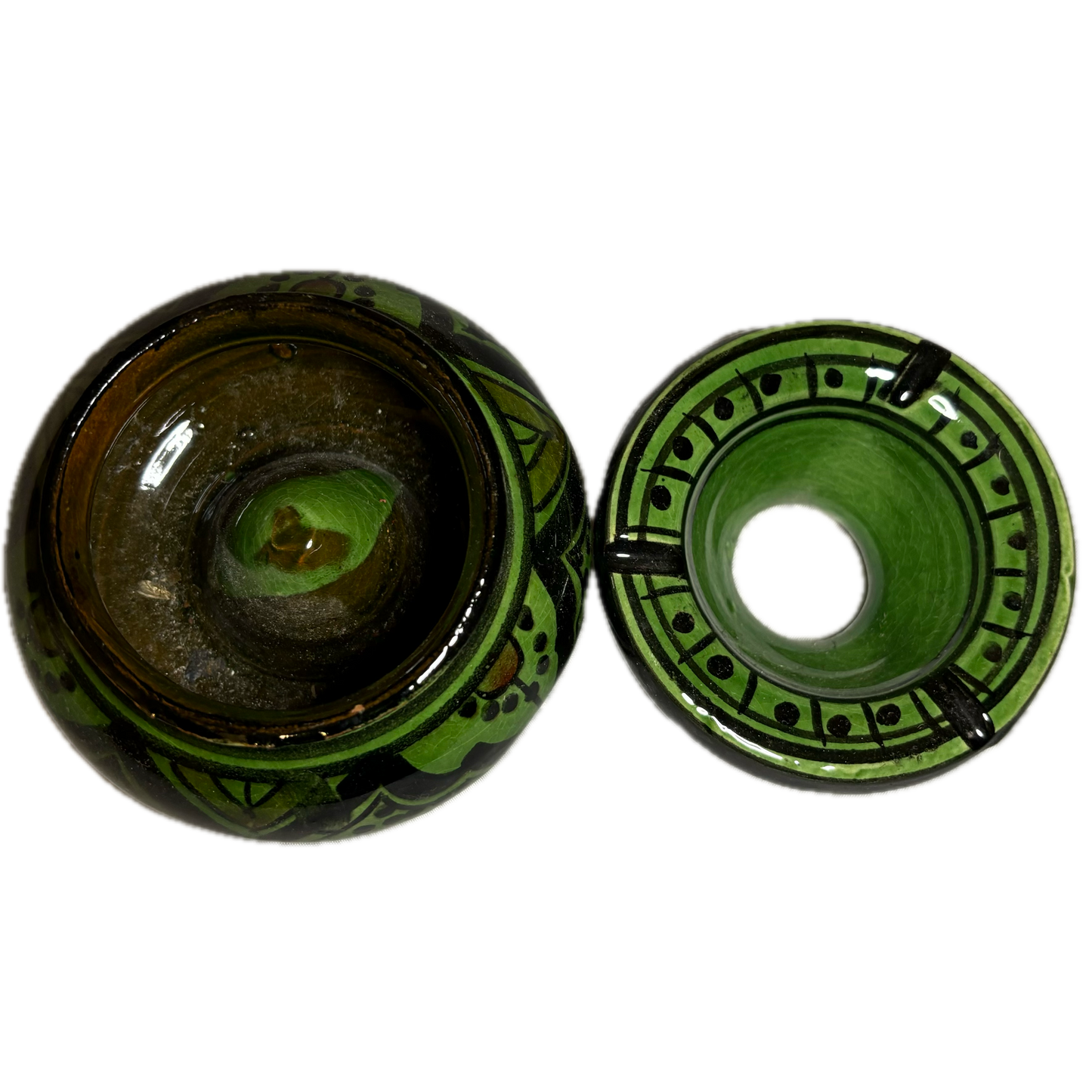 Forest Green Safi Ashtray