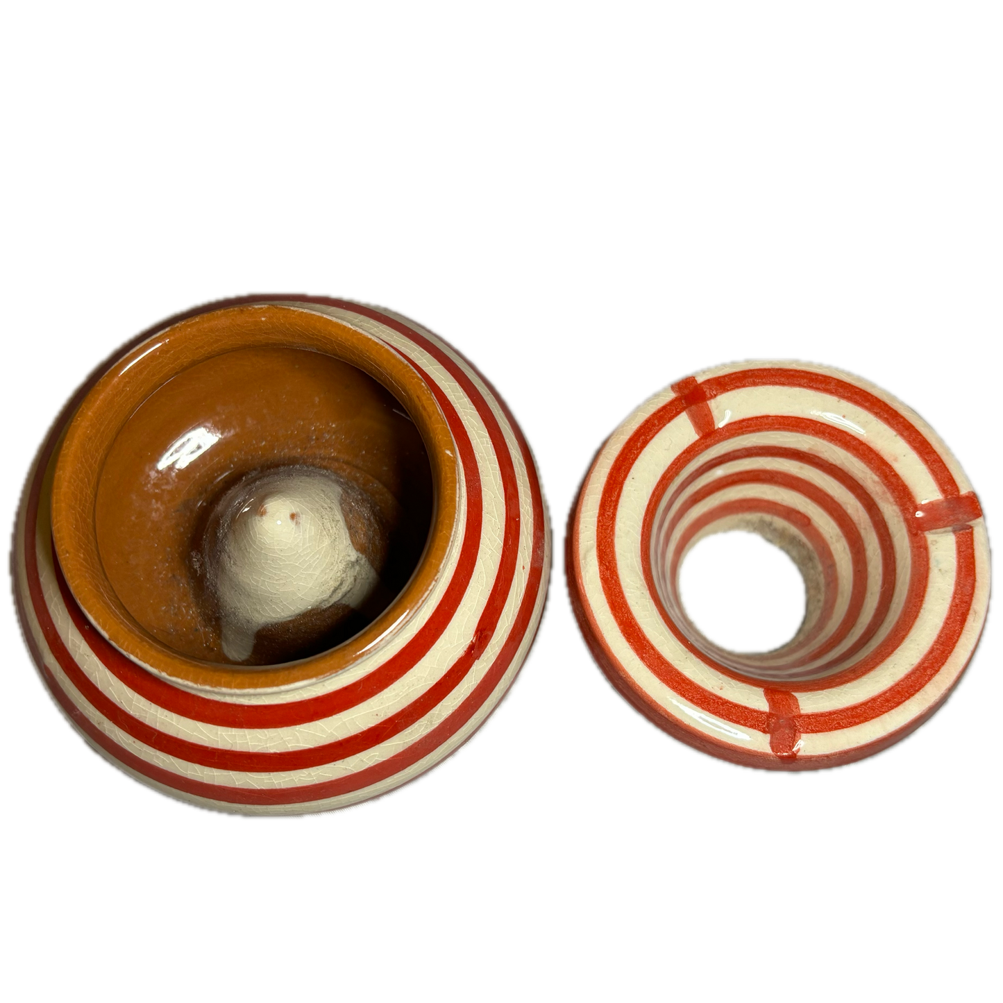 Red Striped Safi Ashtray