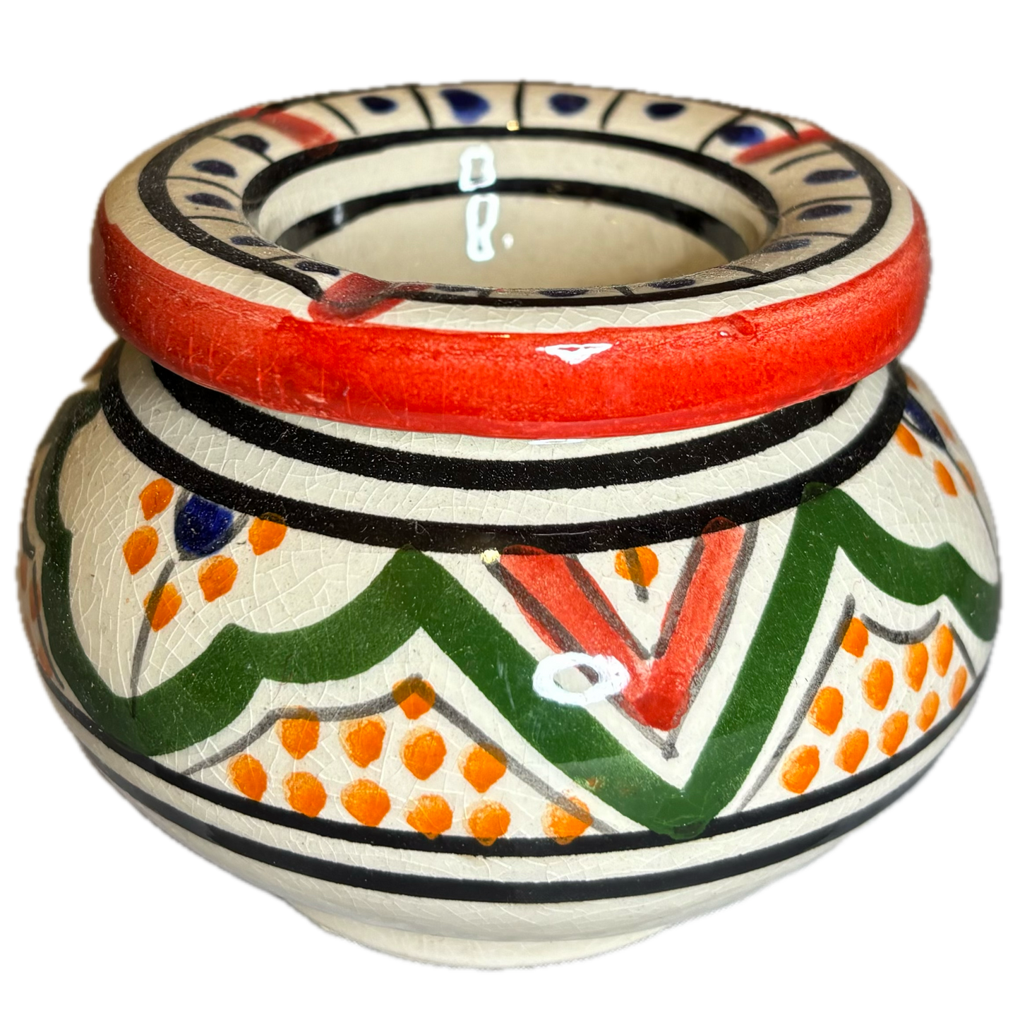 Red & Green Safi Ashtray