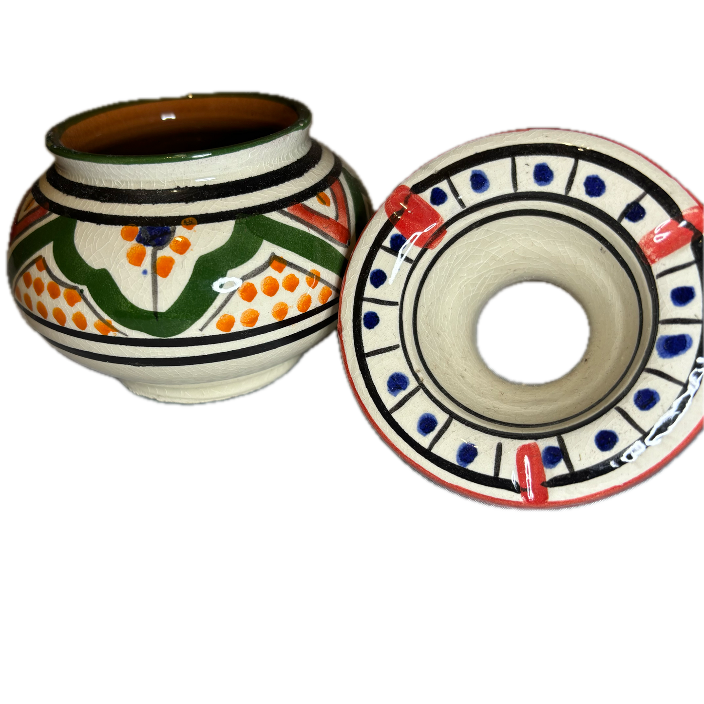 Red & Green Safi Ashtray