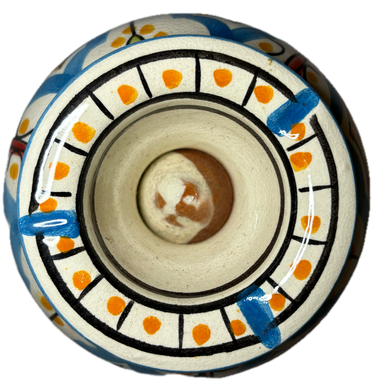 Blue & Yellow Safi Ashtray