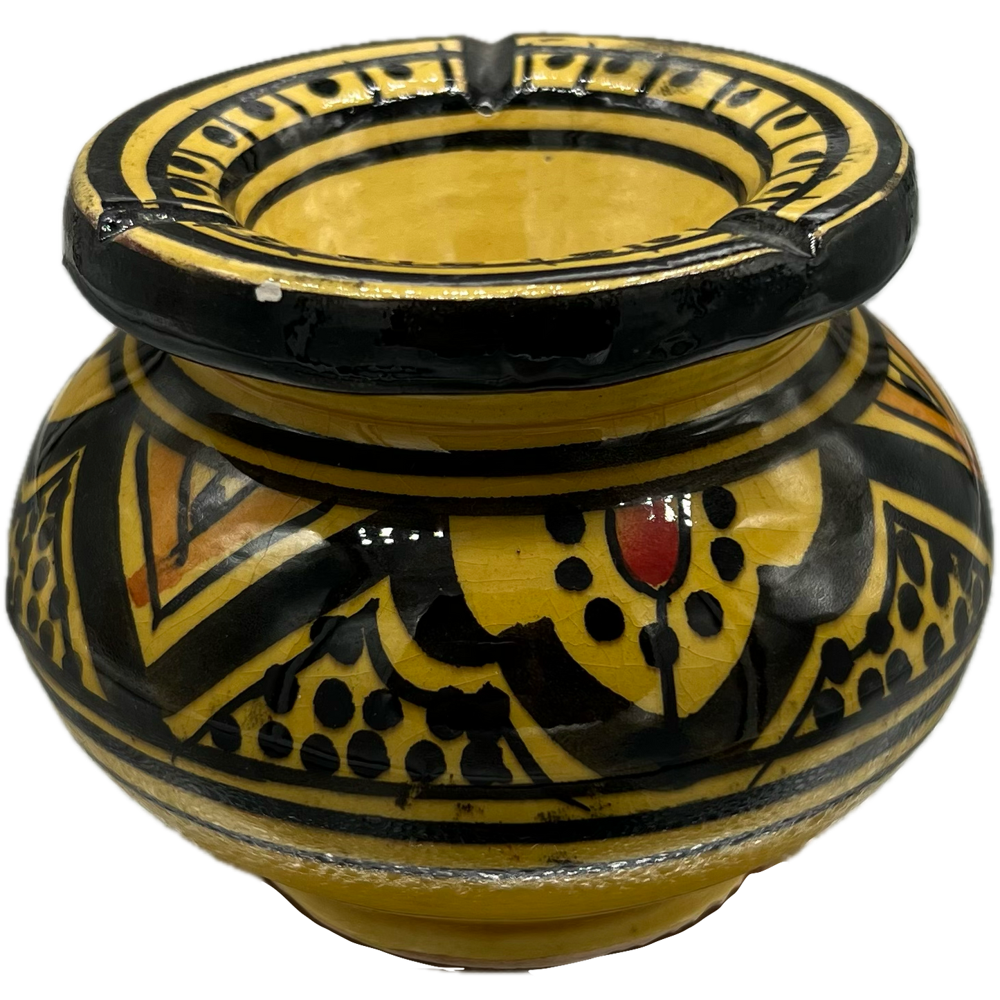 Mustard Yellow Safi Ashtray