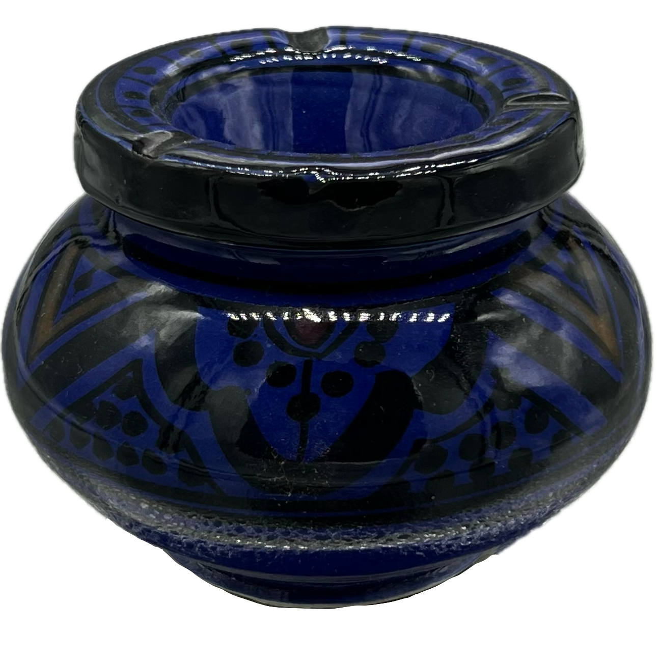 Midnight Blue Safi Ashtray