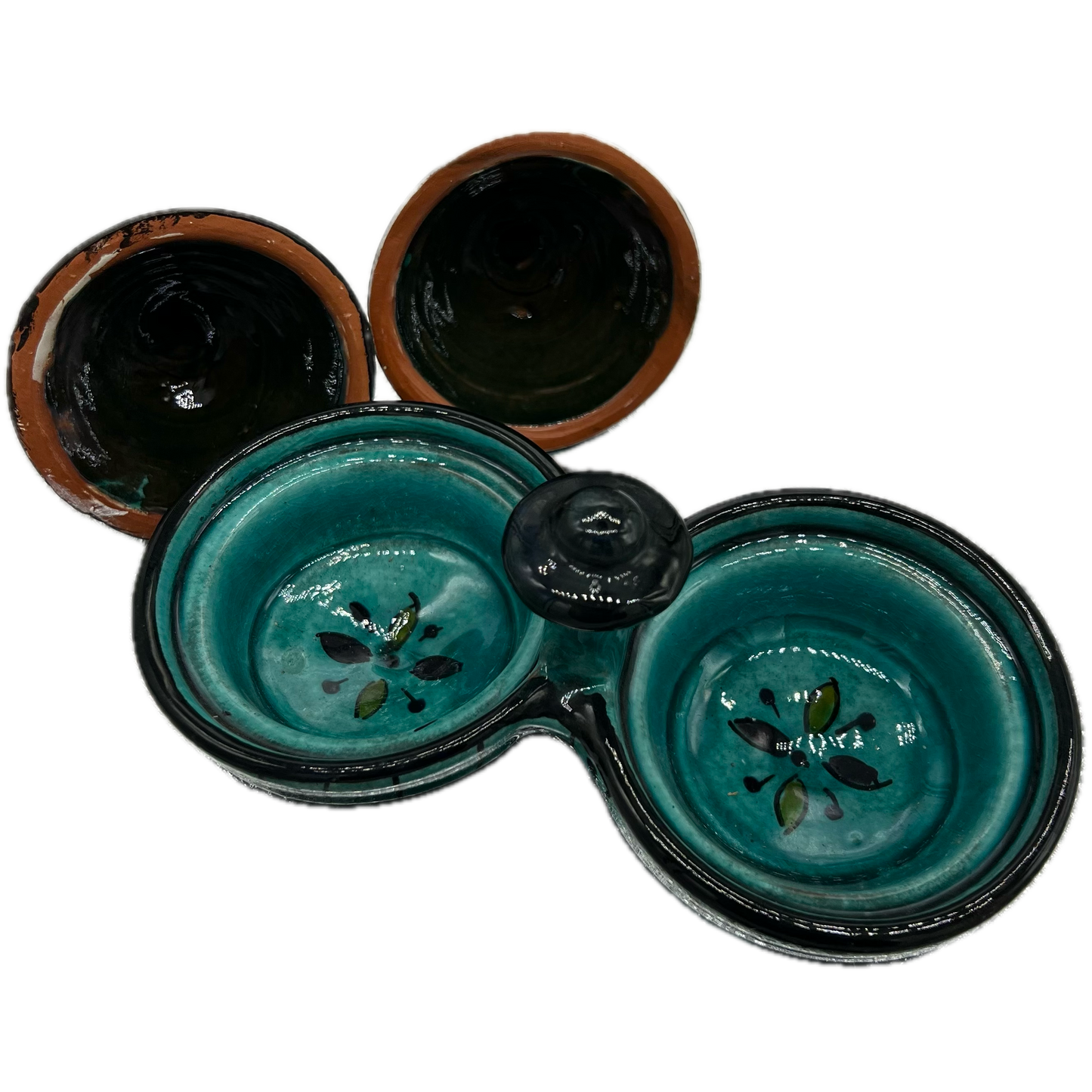 Emerald Green Tagine Spice Holder XL