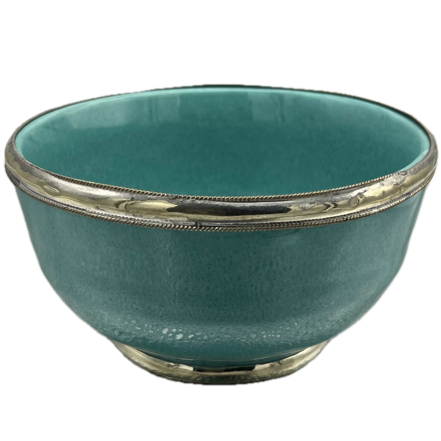 Turquoise Mini Ceramic Bowl