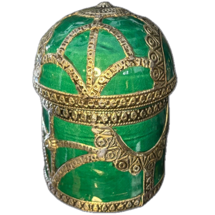 Green Sphere Lid Mini Storage Box