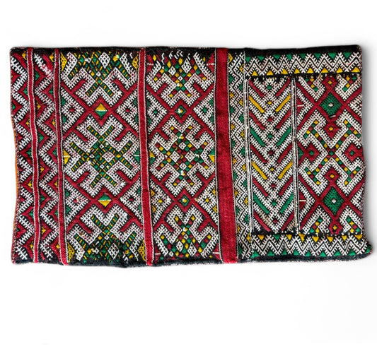 Vintage Moroccan Berber Pillow Kilim Tribal Cushion