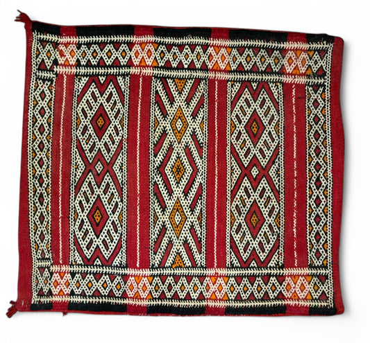 Vintage Moroccan Berber Pillow Kilim Tribal Cushion