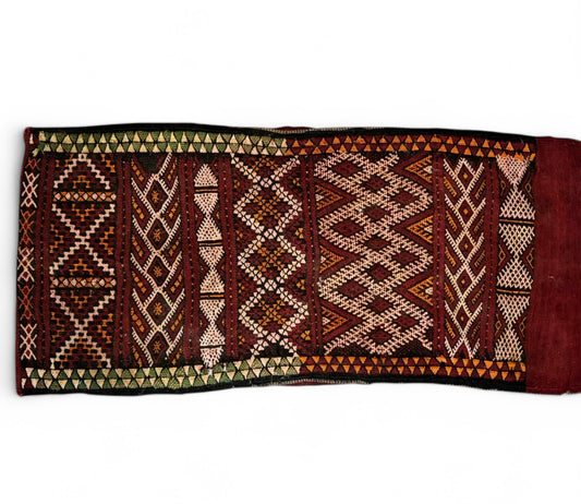 Vintage Moroccan Berber Pillow Kilim Tribal Cushion