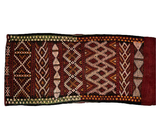 Vintage Moroccan Berber Pillow Kilim Tribal Cushion