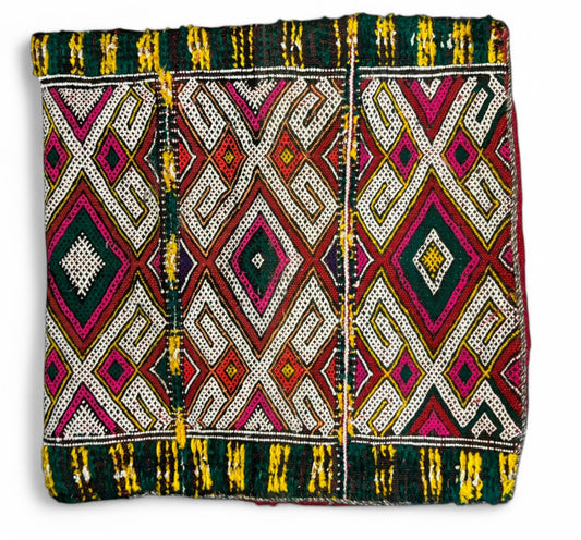 Vintage Moroccan Berber Pillow Kilim Tribal Cushion