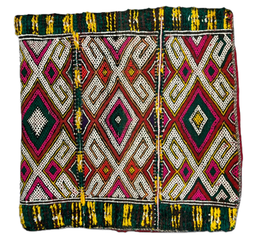 Vintage Moroccan Berber Pillow Kilim Tribal Cushion